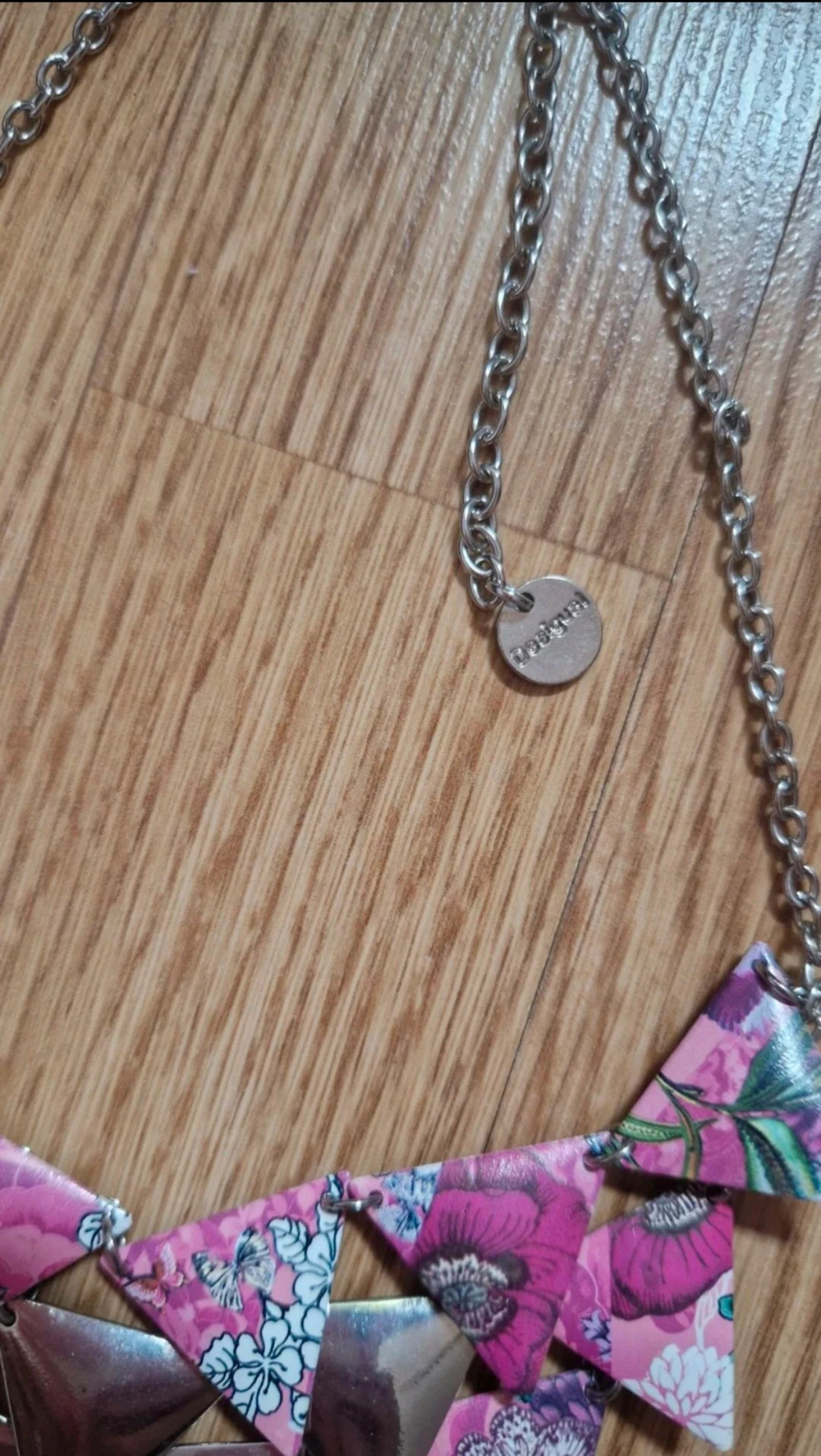 Collar Desigual boho triángulos flores 🌸 – photo 8